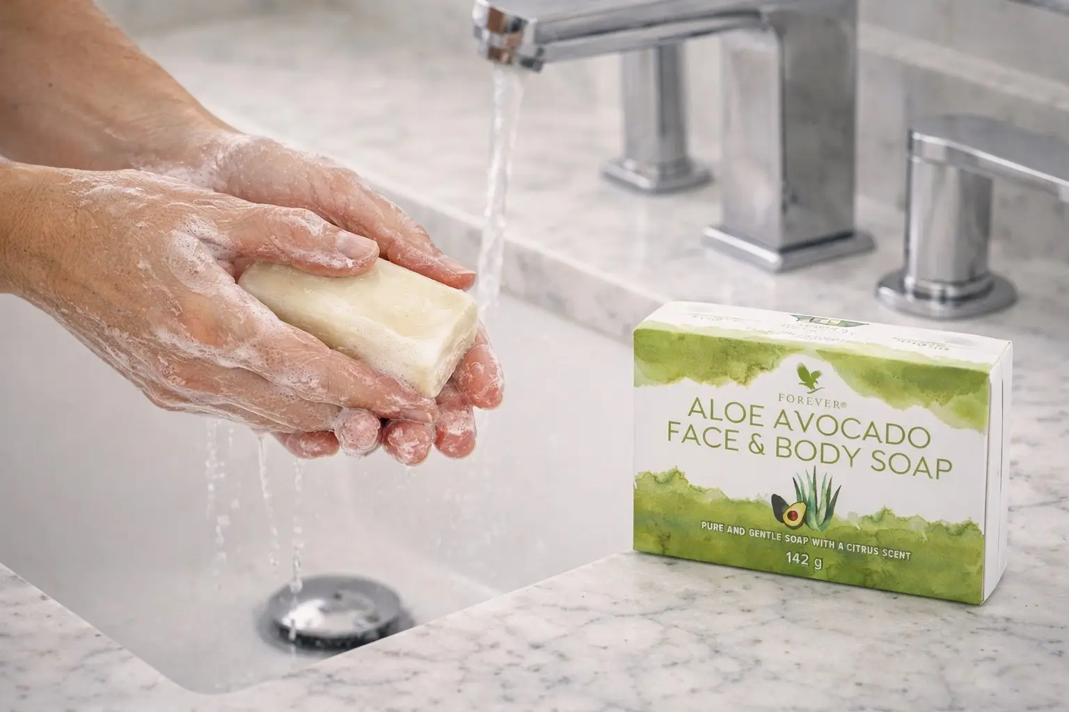 Avocado Face & Body Soap – ergänzendes Foto
