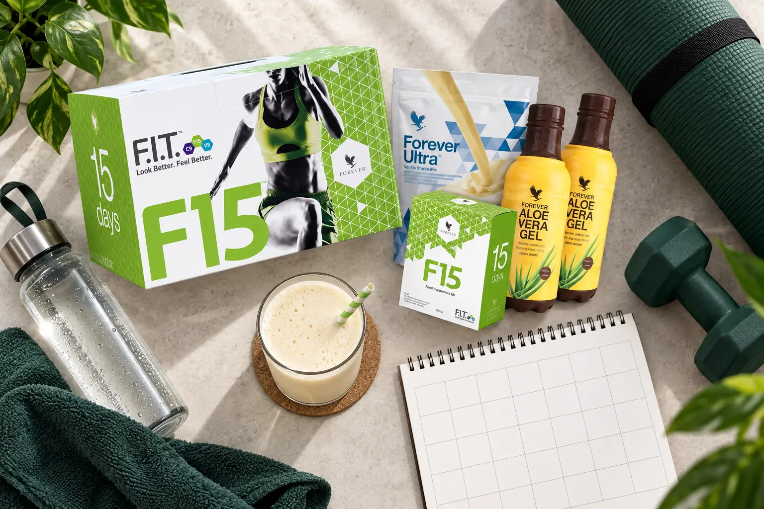 F15 Advanced Vanilla in einer Produkt- und Alltagsszene