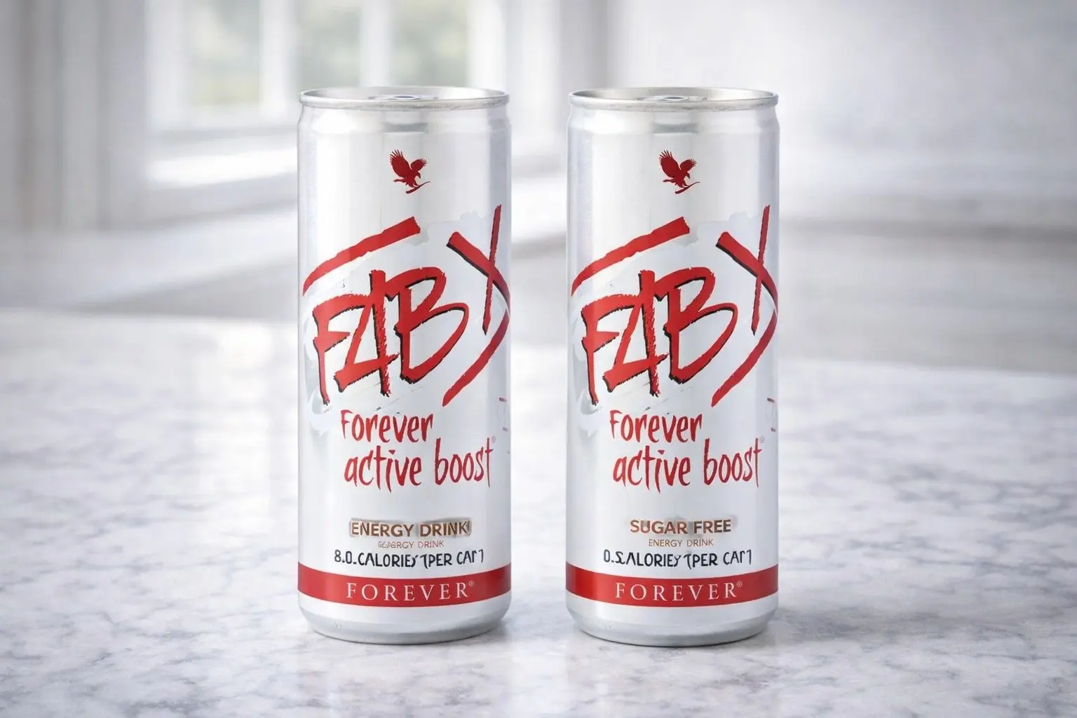 FAB und FAB X im Variantenvergleich des Energy-Drinks