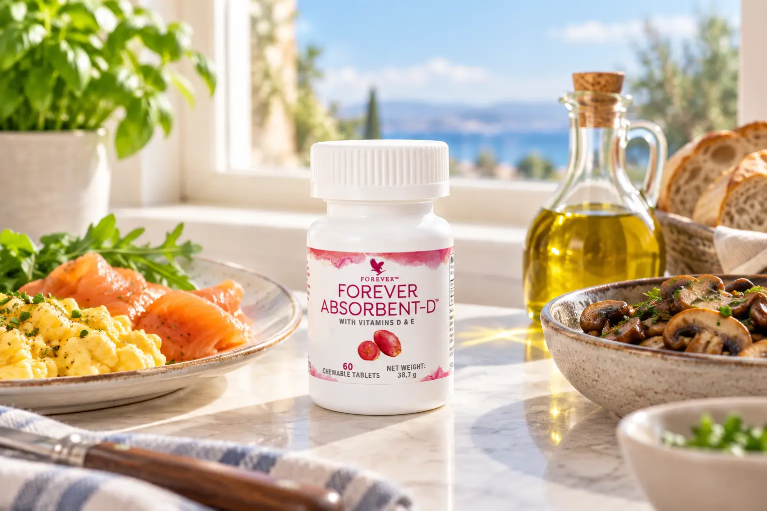 Forever Absorbent-D: Vitamin D für Knochen, Muskeln und Immunsystem