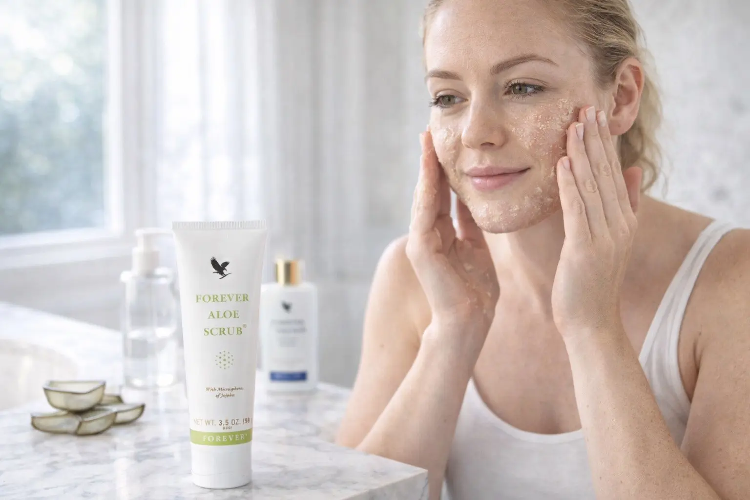 Forever Aloe Scrub – ergänzendes Foto