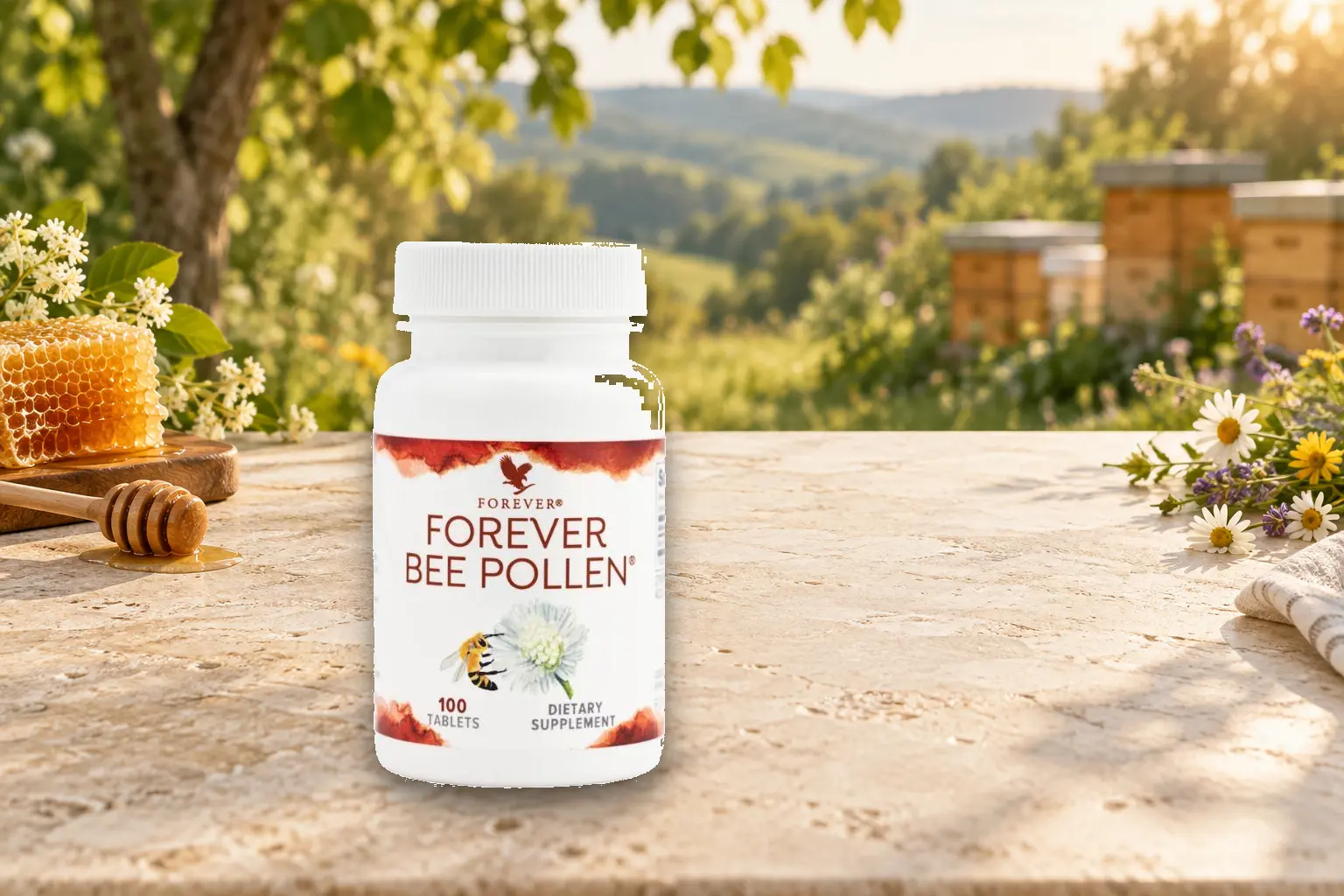 Forever Bee Pollen: Blütenpollen, Zusammensetzung und richtige Verwendung